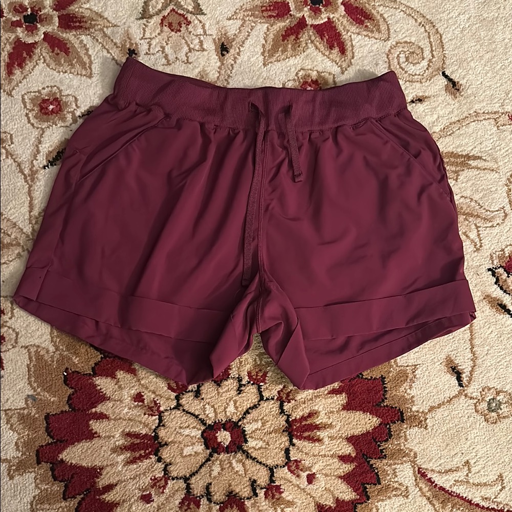 Zella Burgundy Shorts